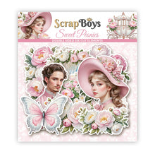 Load image into Gallery viewer, Sweet Peonies Double Sided Die Cut Elements ScrapBoys SB-SWPE-12