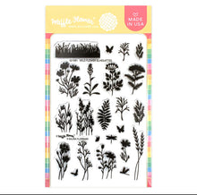 Load image into Gallery viewer, Wild Flower Silhouettes Stamp Set 421691 Waffle Flower