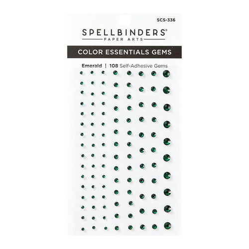 Emerald Colour Essentials Gems Spellbinders SCS-336