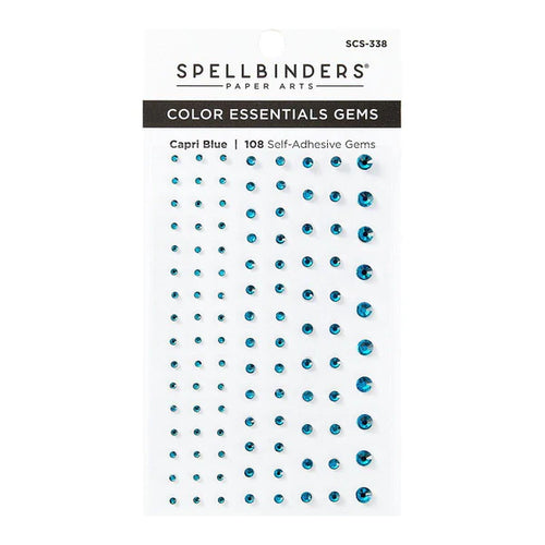 Capri Blue Colour Essentials Gems Spellbinders SCS-338