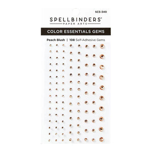 Peach Blush Colour Essentials Gems Spellbinders SCS-340