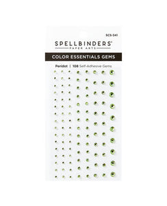 Peridot Colour Essential Gems Spellbinders SCS-341