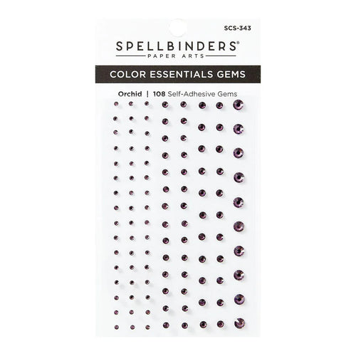 Orchid Colour Essentials Gems Spellbinders SCS-343