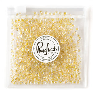 Clear with gold dust Gems by Pinkfresh PF154ES