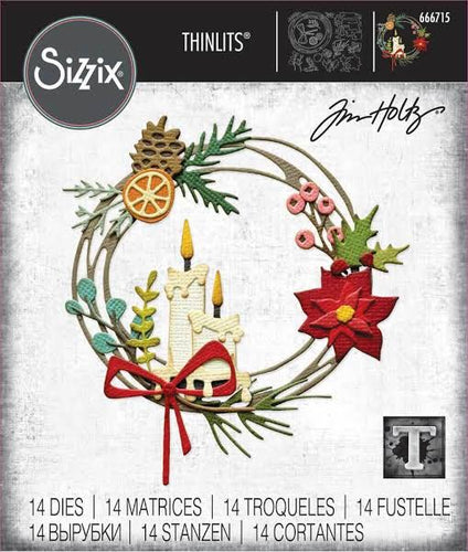 Festive Wreath - Vault - Tim Holtz 666715