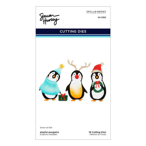Playful Penguins Cutting Dies Spellbinders S4-1380
