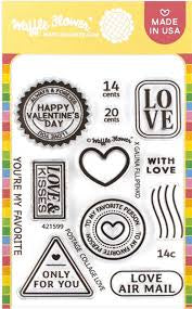 Postage Collage Love Clear Stamp 421599