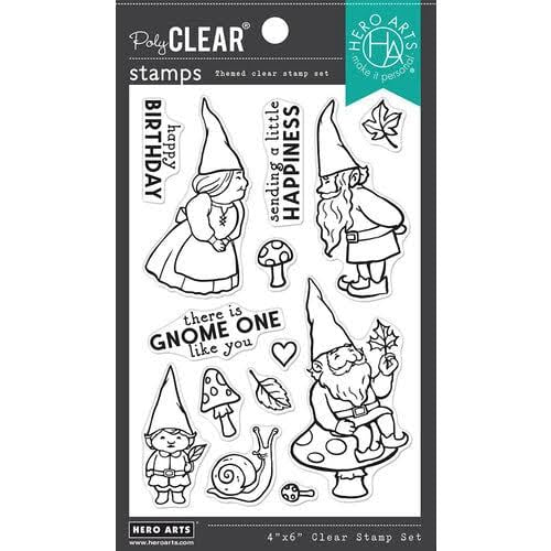 Happy Gnomes Stamp Set Hero Arts CM729