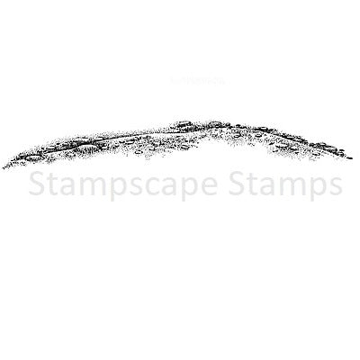 Shore/Hill Stampscape Sweet Poppy SD146