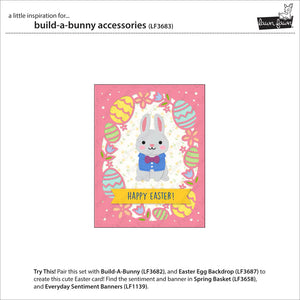 Build a Bunny Accessories Dies Lawn Fawn LF3683