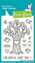 Load image into Gallery viewer, Heart Tree Stamp Lawn Fawn LF3671