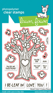 Heart Tree Die Lawn Fawn LF3672