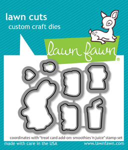 Treat Carr Add On Smoothies n Juice Die Set Lawn Fawn LF3675