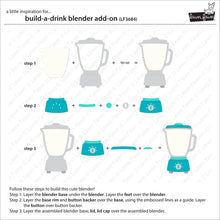 Load image into Gallery viewer, Build A Drink Blender Add On Die Set Lawn Fawn LF3684