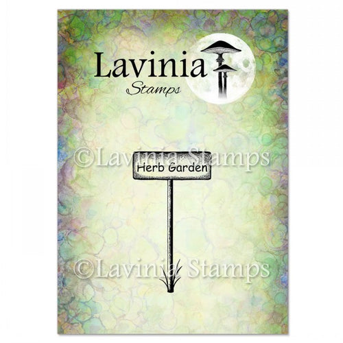 Herb Garden Sign Stamp Lavinia LAV941