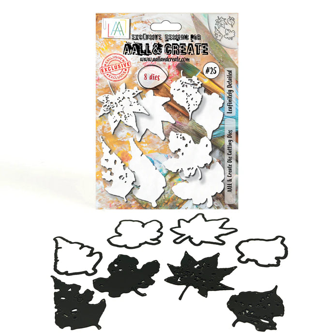 Leafinitely Detailed #25 Etched Cutting Dies Aall and Create