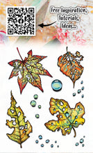 Load image into Gallery viewer, Crunched Leafdrop #1109 Clear Stamp Set Aall and Create
