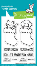 Load image into Gallery viewer, Pawsitive Christmas Clear Stamps Lawn Fawn