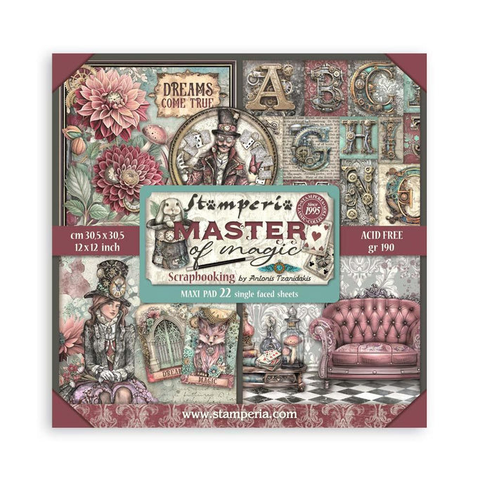 Master of Magic 12x12” Paper Pad SBBXLB21 Stamperia