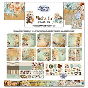 Mocha Fix 12x12 Collection 3 Quarter Designs