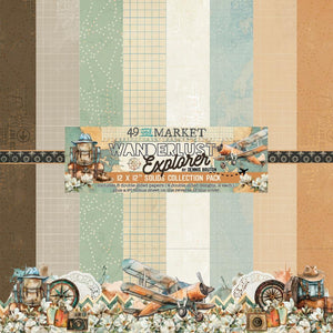 Wanderlust Explorer 12x12” Solid Pack 49 & Market DWE-30273
