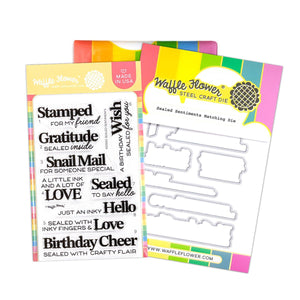 Sealed Sentiments Combo Waffle Flower WFC2001