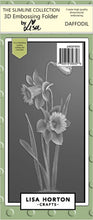 Load image into Gallery viewer, Daffodil Slimline Embossing Folder &amp; Die Lisa Horton LHCEF055