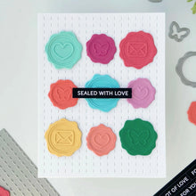 Load image into Gallery viewer, Wax Seal Die Waffle Flower 422006