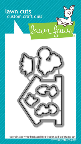Backyard Bird Feeder Add On Die Set Lawn Fawn LF3711