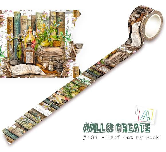 Leaf Out My Book Layer it Up! Washi Tape #101 AALL & Create