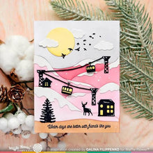 Load image into Gallery viewer, Winter View Stamp Set Waffle Flower 421623