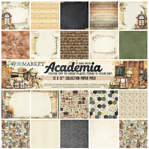 Academia - 12x12 Paper Pack 49 and Market AC-28041