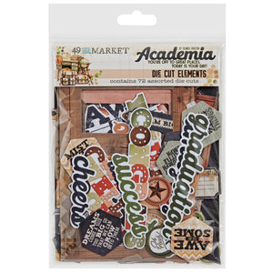 Academia - Die Cut Elements 49 & Market AC28188