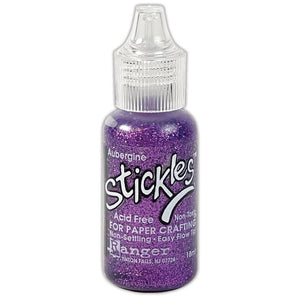 Aubergine Stickles Glitter Glue Ranger SGG85874