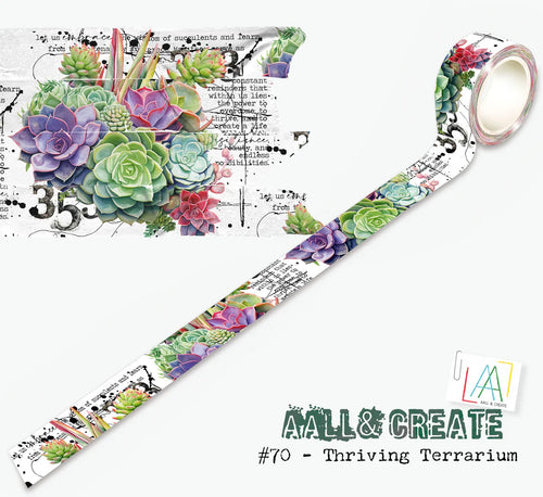 Thriving Terrarium Washi Tape #70 Aall & Create