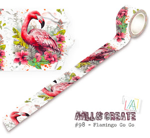 Flamingo Go Go Layer it up! #98 Washi Tape Aall & Create