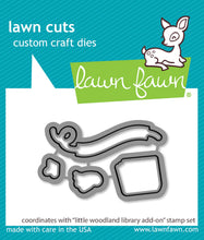 Load image into Gallery viewer, Little Woodland Library Add-On Dies Lawn Fawn LF3489