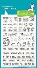 Load image into Gallery viewer, Treat Cart Add-On: Coffee Clear Stamps Lawn Fawn LF3496