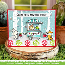 Load image into Gallery viewer, Treat Cart Add-On: Coffee Clear Stamps Lawn Fawn LF3496