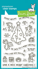 Load image into Gallery viewer, Cheesy Christmas Stamp Set Lawn Fawn LF3500