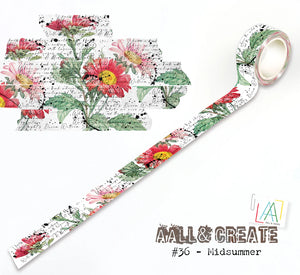 Midsummer #36 Layer it Up! Washi Tape Aall and Create