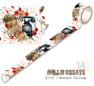 Bouquet Calling #105 Layer it Up Aall and Create Washi Tape