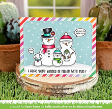 Load image into Gallery viewer, Henry’s Build-A-Sentiment: Winter Stamps Lawn Fawn LF3508