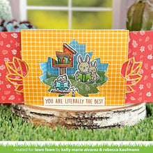 Load image into Gallery viewer, Ta-Da! Diorama! Maple Leaf Window Add-On Die Lawn Fawn LF3530