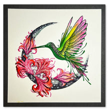 Load image into Gallery viewer, Humming Bird Large Stamp LAV895