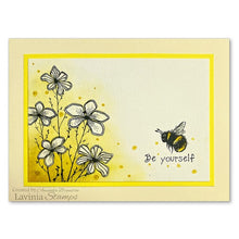 Load image into Gallery viewer, Moss Flowers Stamp LAV898