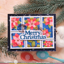 Load image into Gallery viewer, Merry Christmas Print Die Waffle Flower 421784