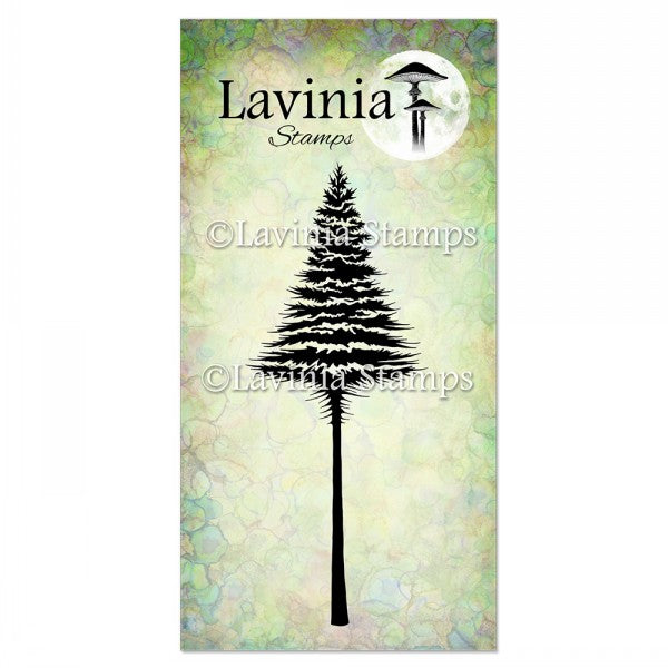 Snowy Fir Tree Stamp LAV930