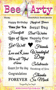 Heartfelt Sentiments Clear Stamp Set Queen of Hearts