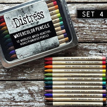 Load image into Gallery viewer, Distress Watercolour Pencils Set 4 Tim Holtz